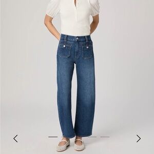 PAIGE Arellia Ankle Barrel Leg Jean new nvr worn tags sz 30! Offer!